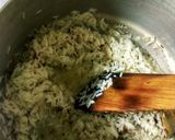 A picture of step 1 of Jeera rice.