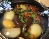 A picture of step 1 of California Farm Tomato Tamarind Soup.
