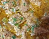 A picture of step 1 of Mutton boti.