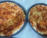 A picture of step 5 of Chicken fajita pizza 🍕🍕.