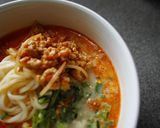 日式豆乳擔擔麵的食譜步驟4照片