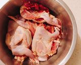 Hình bước làm 1 của món Chim Cút Nướng