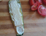 Foto del paso 3 de la receta: Rollitos de calabacín rellenos