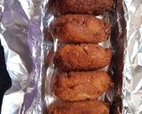 A picture of step 12 of Rice bread roll(leftover rice).