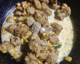 A picture of step 4 of Soyabean Corn Masala.