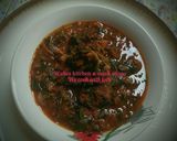 A picture of step 3 of Moringa soup II.