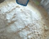 A picture of step 2 of Wheat Flour Pizza Base, No Yeast, No Oven.
