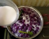 Foto langkah ke 5 dari resep Bubur Candil Ubi Ungu.