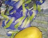 Foto langkah ke 1 dari resep 14 GBC. Teh Bunga Telang lemon.