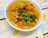 Hình bước làm 3 của món Canh Bí Đỏ Nấu Thịt