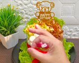 Foto langkah ke 9 dari resep 275. Birthday cake mie goreng || pengganti cake ultah.