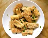 Hình bước làm 2 của món Cháo đậu!