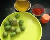 A picture of step 1 of Dabla (Stuffed) Mango Pickle.