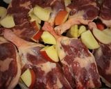 Almás 😊Sült libacombok recept fázis 2 fotója