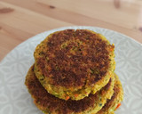 Foto del paso 5 de la receta: Hamburguesas de brócoli y zanahorias