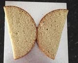 A picture of step 2 of Butterfly Cake.