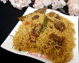 A picture of step 7 of Beef Yakhni Pulao.