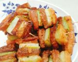 Hình bước làm 2 của món Thịt ba chỉ chiên giòn (món chay)