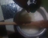 A picture of step 2 of Ugali white special.