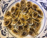 A picture of step 2 of California Farm Smoke-Dried Banana Chips.