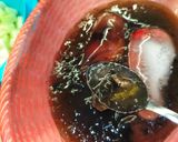 Foto langkah ke 2 dari resep Es Sarang Burung Cincau & Melon.