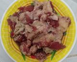 Hình bước làm 2 của món Canh bí đao nấu với gân bò