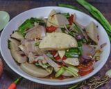 รูปขั้นตอนการทำที่ 14 ของ ยําหมูยอ สูตรน้ำยำปลาร้าแซ่บนัว