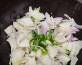 A picture of step 3 of Dried Green peas curry.