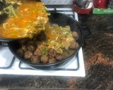 Foto del paso 11 de la receta Albóndigas en salsa de champiñones variados y trigueros silvestres de temporada