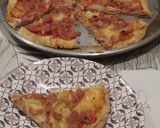 Foto del paso 8 de la receta: Tarta de huevo, jamón, queso y tomate