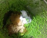 A picture of step 2 of Golden Cheesy Palak Nuts 🥜.