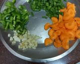 A picture of step 2 of Kodo millet daliya.