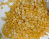 A picture of step 4 of Jaggery laddo.