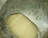 A picture of step 2 of Chicken Malai boti creamy floral pizza in pateela.