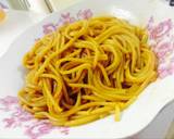 Spaghetti with rich tamato sauce recipe step 6 photo
