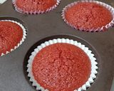 Foto del paso 13 de la receta: Magdalenas Red Velvet con ganache de chocolate blanco