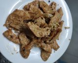 Hình bước làm 3 của món Heo chay xào sả