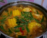 Foto langkah ke 5 dari resep Sayur asem bumbu kemiri.