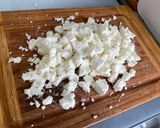 Une image de l'étape 8 de Courgettes jaunes grillées sauce crème,feta, menthe.