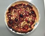 Une image de l'étape 4 de Tarte prunes vanille et amandes.