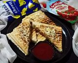 A picture of step 5 of Veggie Grilled Cheese Sandwich.