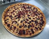 Une image de l'étape 16 de Maxi tarte aux cerises, amandes et fromage blanc.