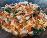 Foto langkah ke 5 dari resep Tempe isi ayam mercon.