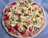 Hình bước làm 5 của món Pizza hải sản