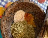 A picture of step 1 of Three spice Potato rice.
