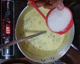 A picture of step 7 of Rasmalai.