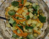 عکس مرحله 1 از دستور سالاد کلم بروکلی 🥦سالاد رژیمی 🥗