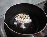Foto langkah ke 2 dari resep MPASI Telur Tempe Bayam (Menu lengkap karbo+Prohe+Prona+Sayur).