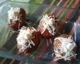 Foto del paso 10 de la receta: Patatas con corazón de Pitiminí (berenjena con sobrasada y queso)