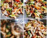 Foto langkah ke 4 dari resep Tumis KTT Praktis (Kikil Tempe Terong).